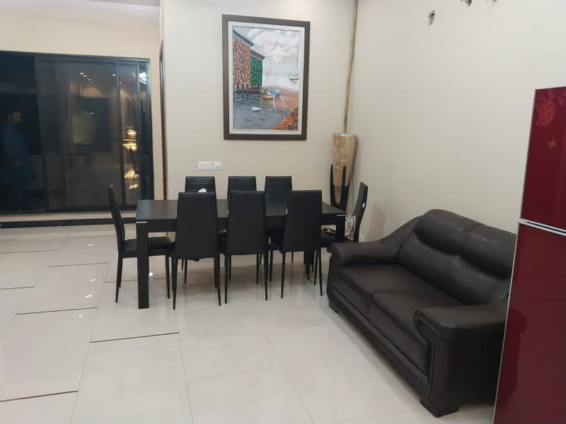 1 Kanal Luxury Fully Furnished Upper For Family or Student Available For Rent in DHA Phase 7 Block U 1