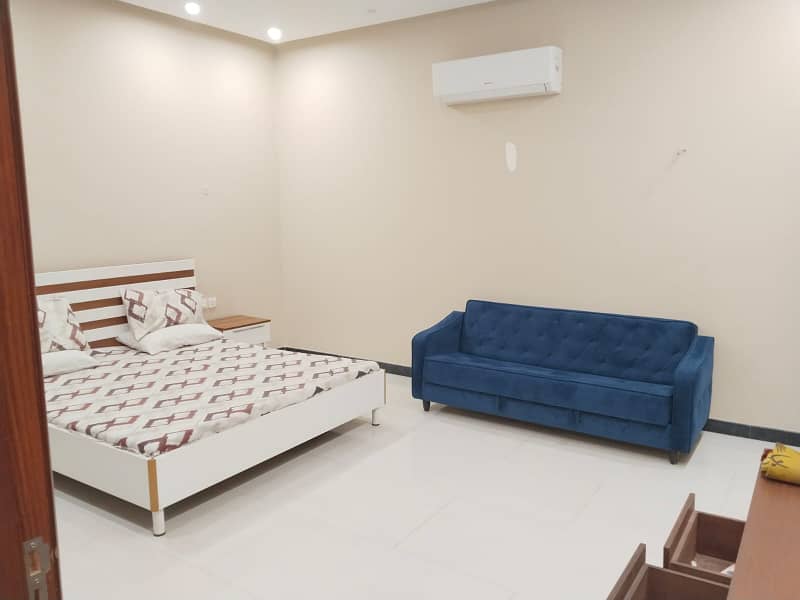 1 Kanal Luxury Fully Furnished Upper For Family or Student Available For Rent in DHA Phase 7 Block U 7