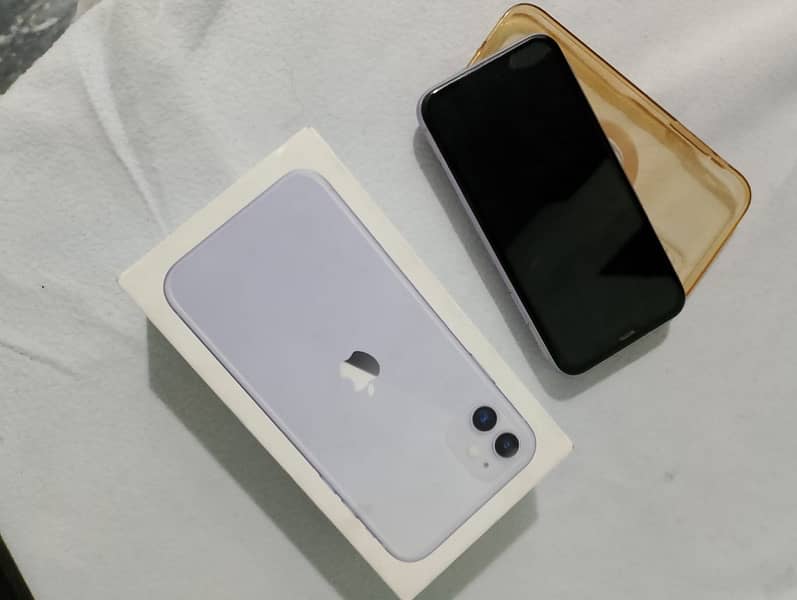 Iphone 11 256GB PTA Approved with Box 0