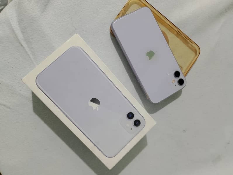 Iphone 11 256GB PTA Approved with Box 1