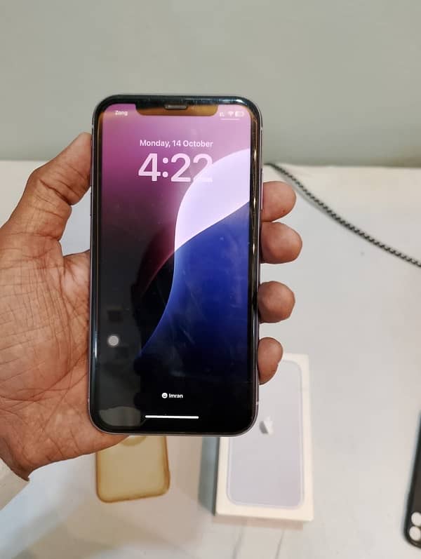 Iphone 11 256GB PTA Approved with Box 6