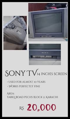 SONY TV And Digix Lcd And cordless phones