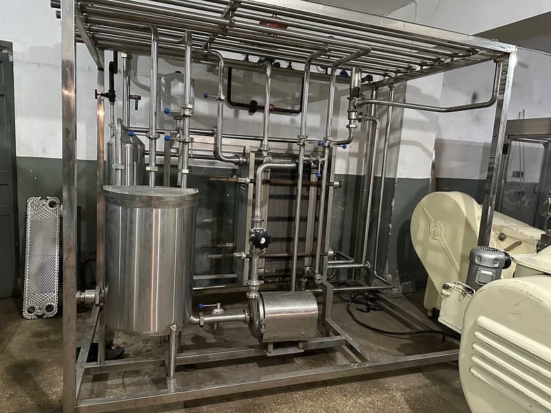 milk pasteurisation plant 0