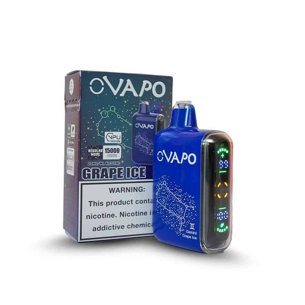 Ovapo vipe. 15000 puffs 5%nic Dispossible 1