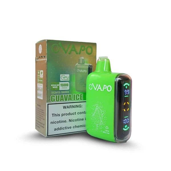 Ovapo vipe. 15000 puffs 5%nic Dispossible 3