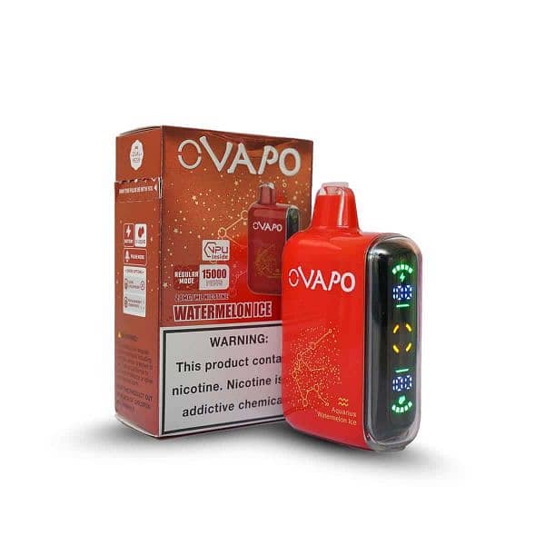 Ovapo vipe. 15000 puffs 5%nic Dispossible 7