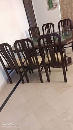 Dinning table six seater