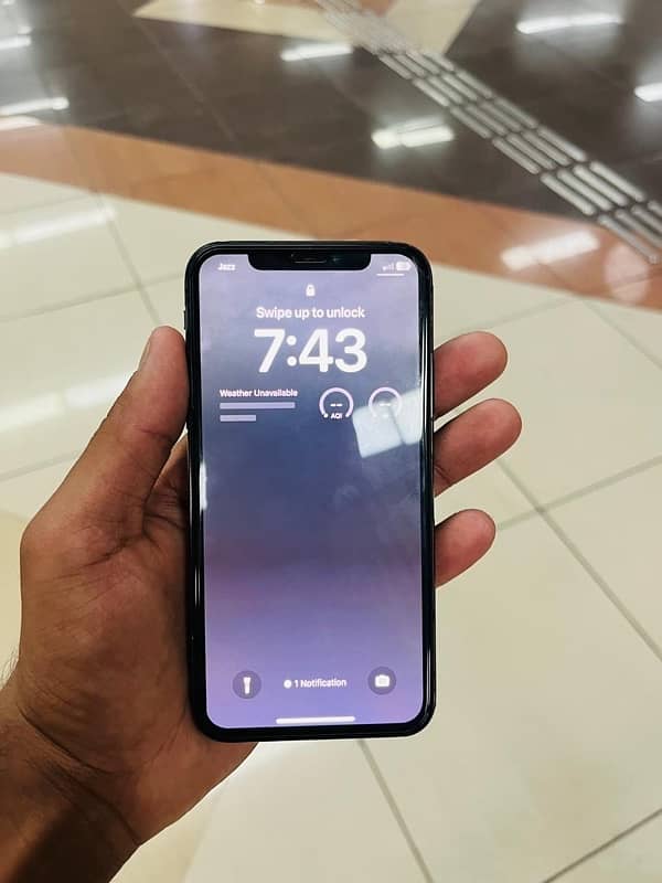 Iphone X 64GB PTA approved 7