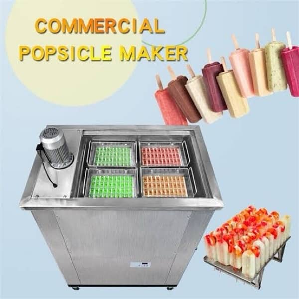 imported Four mole Popsicle machine 1