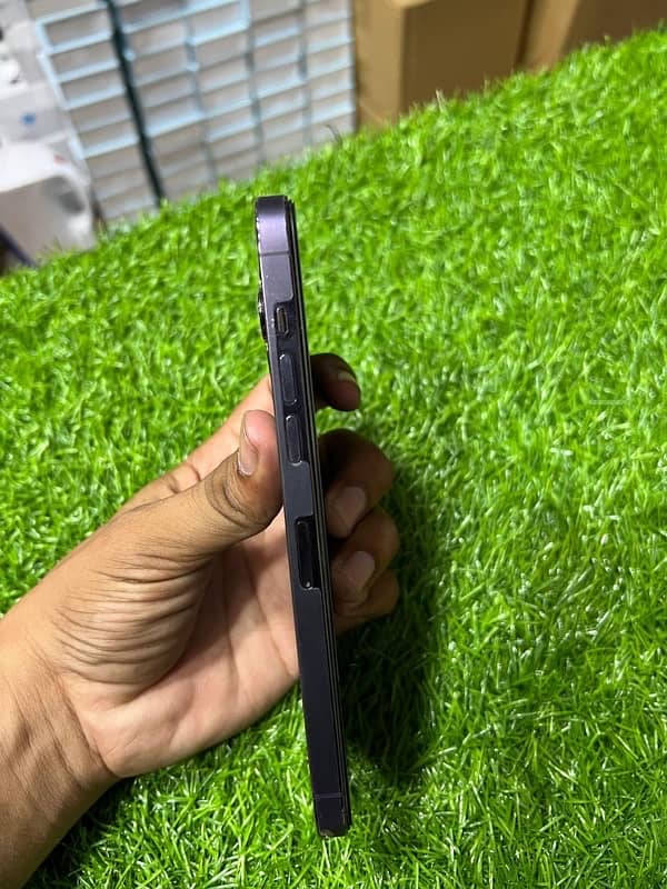 iphone 14 pro max jv   256 gb   purple color 10/9 condition 4