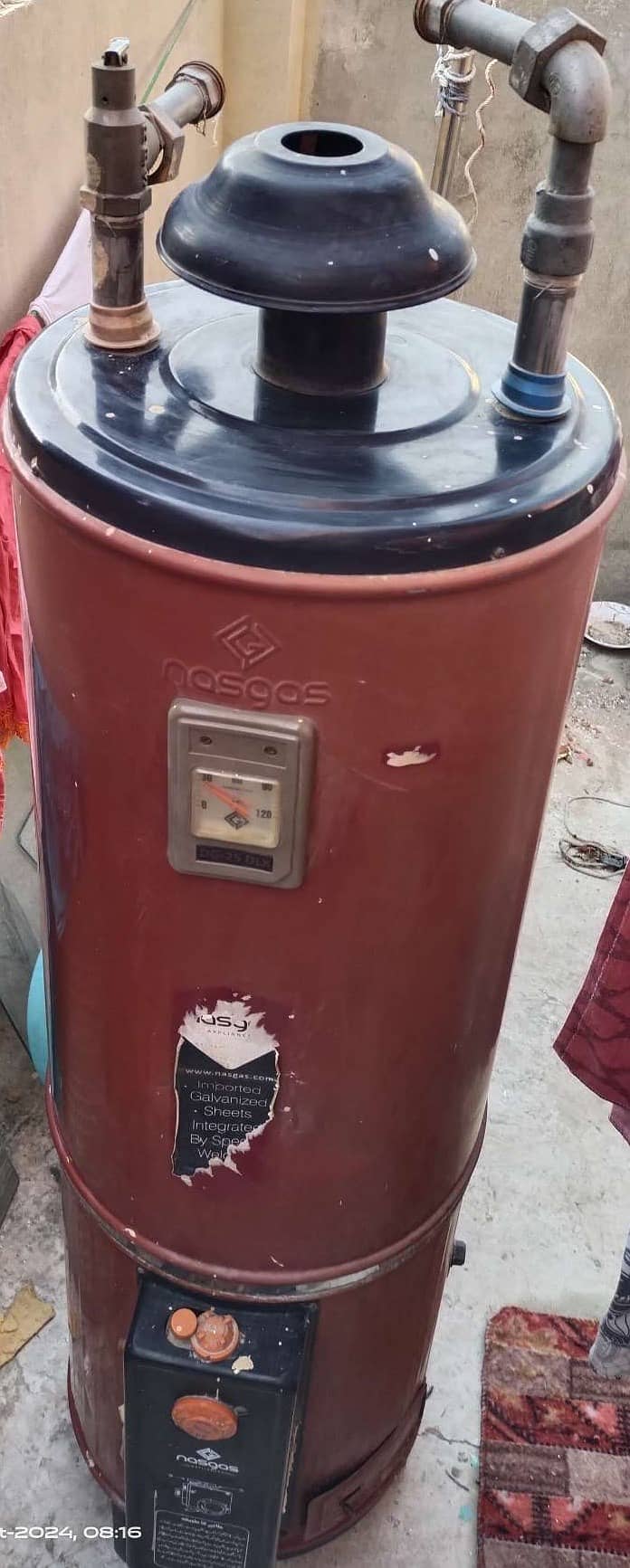 URGENT FOR SALE Nasgas Gas Geyser DG-25 Ltr DLX Contact # 0321 8883532 2