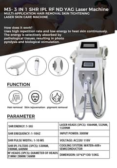 IPL Hair Removing Laser Machine