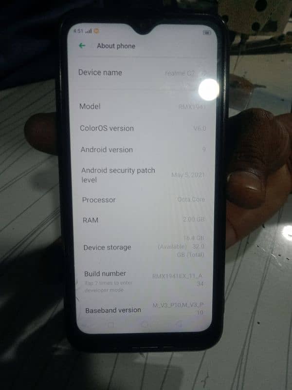 realme c2 2/32 condition 9/10 6