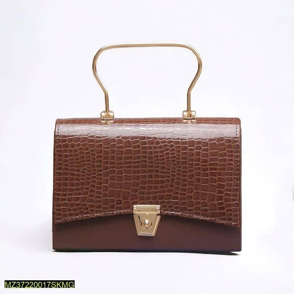 •  Material: PU Leather •  Pattern: Textured 2