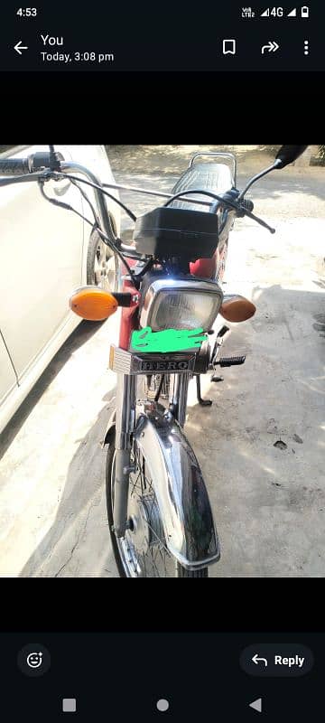 Antique hero 70 cc bike for sale 2