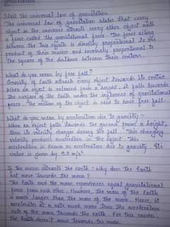 handwriting