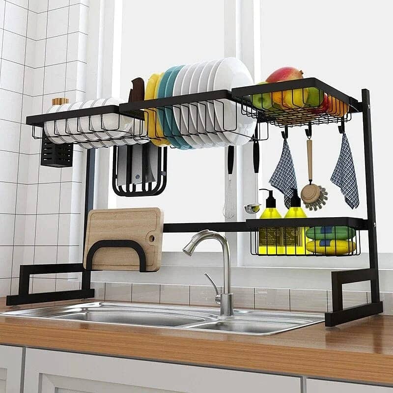 Stain less Steel Kitchen Rack 3