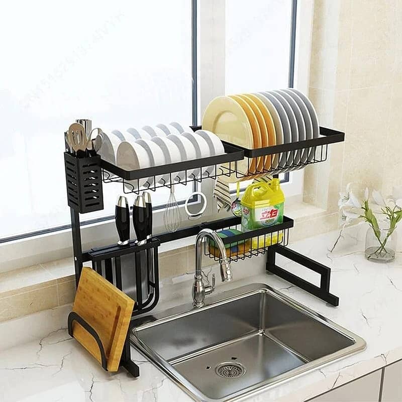 Stain less Steel Kitchen Rack 5