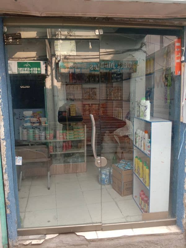 12mm glass door for shop and office 0