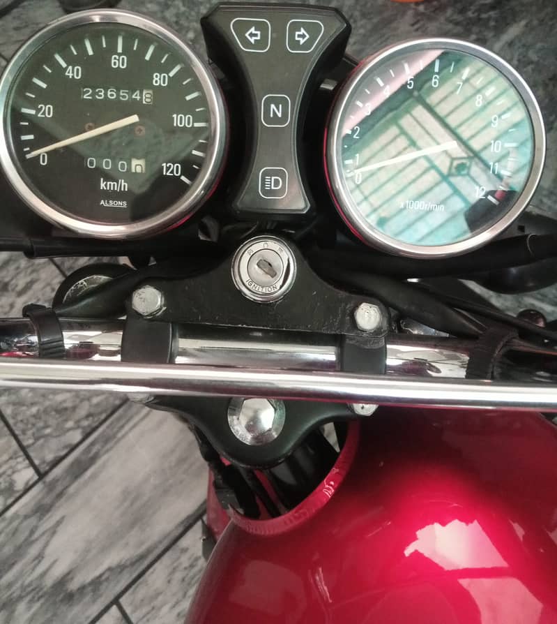 Suzuki GS 150 SE 2017 Red Colour 2