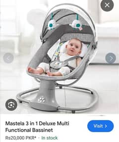 Mastela 3 in 1 Swing / Jhoola- Slightly Used