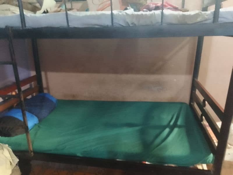 Heavy duty Bunker bed for sale with mattress 2