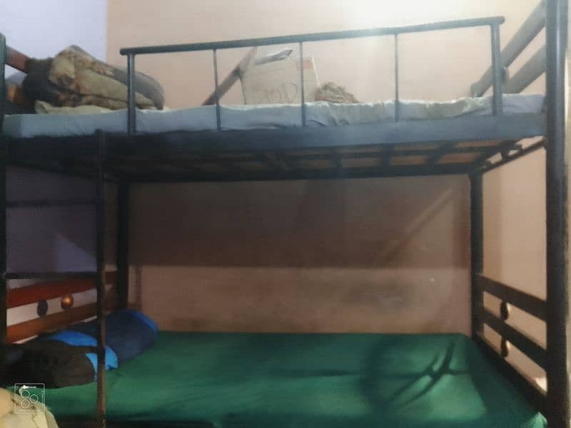 Heavy duty Bunker bed for sale with mattress 3