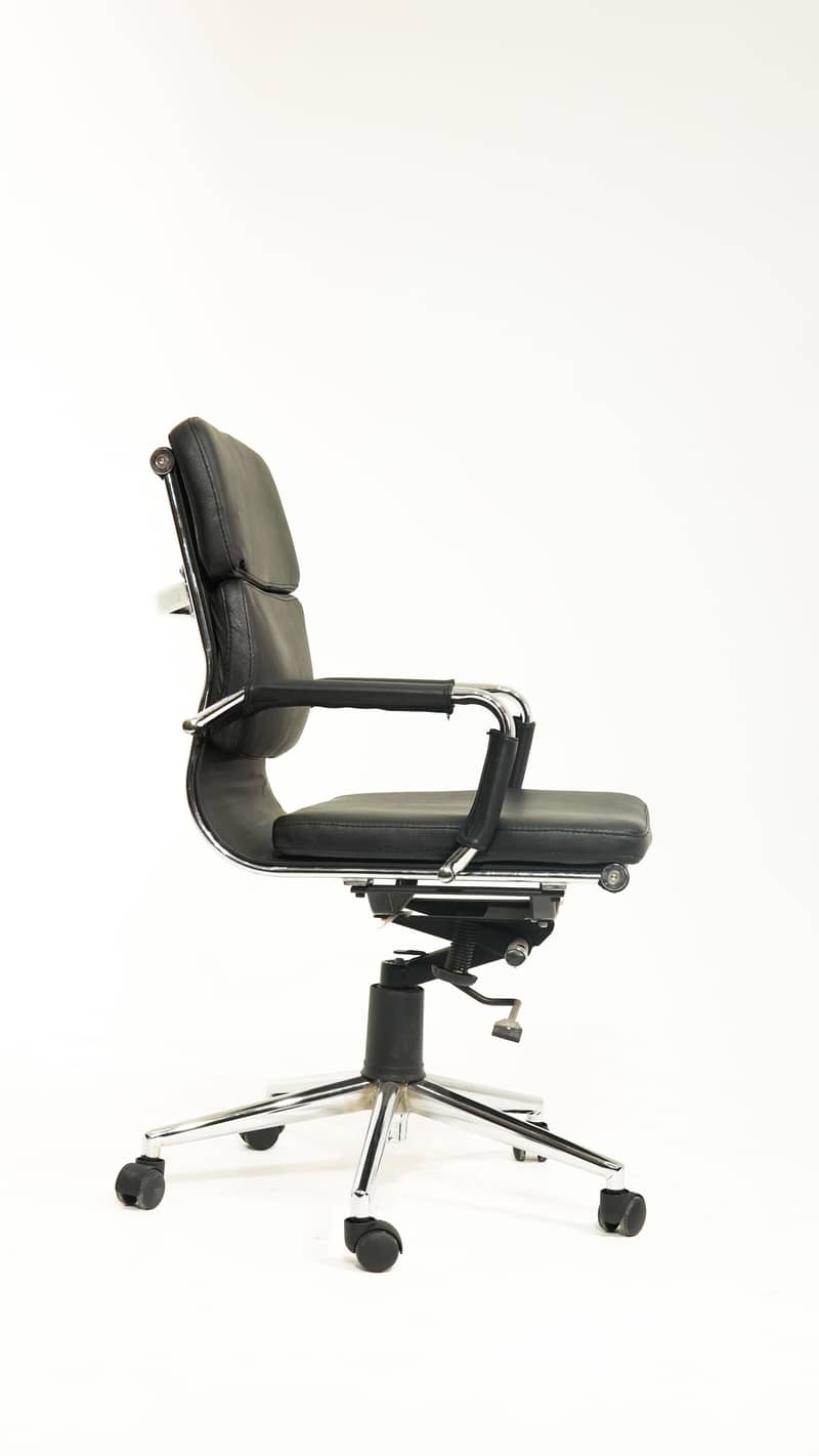 High-Back Executive Chair with Adjustable Lumbar Support 1