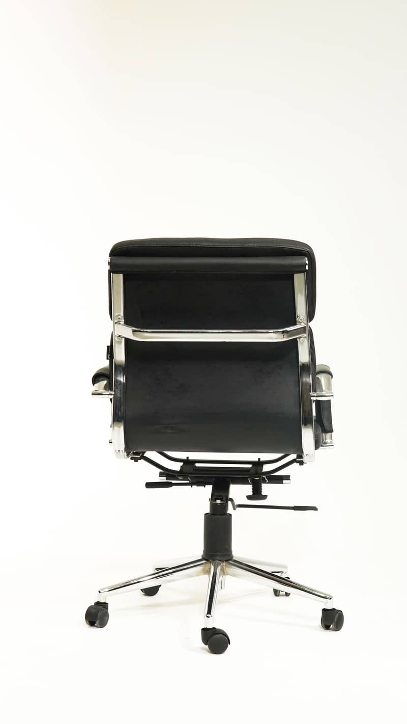 High-Back Executive Chair with Adjustable Lumbar Support 2