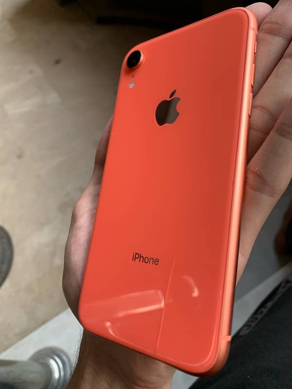 iphone xr with full box and back glass 1