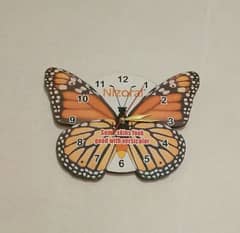 BUTTRFLY WALL CLOCK