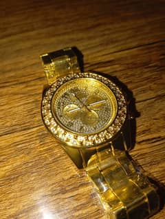 Golden Luxury Millionaire watch