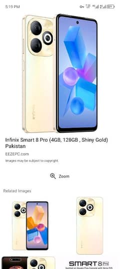 infinix smart 8 pro 4plus 4 128gb 0