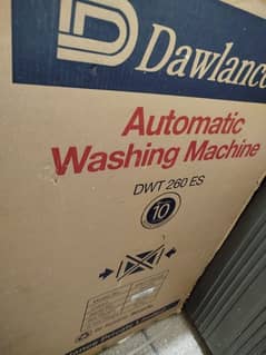 automatic new Dawlance washing machine