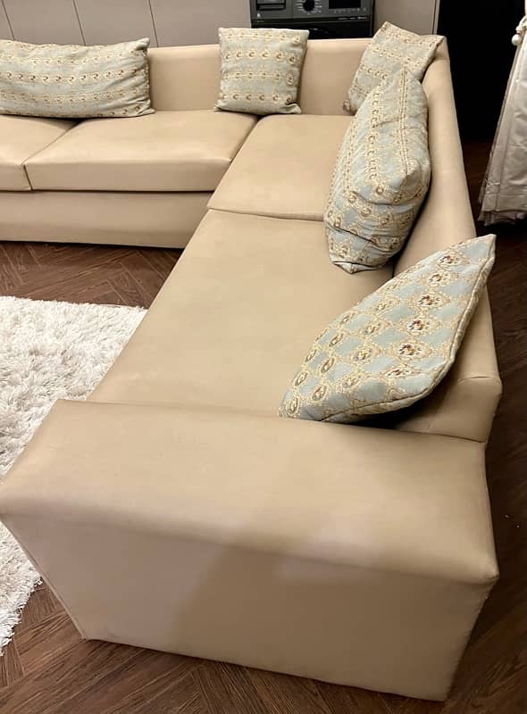 Sofa L shape 6 seater 4