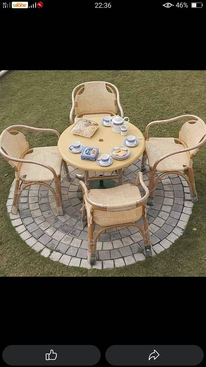 rattan dining table/5 seater dining/chairs/center tables/outdoor chai 13