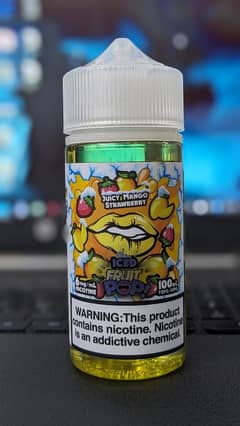 Iced POP (Juicy Mango Strawberry) Vape Flavor 6mg 100ml 0