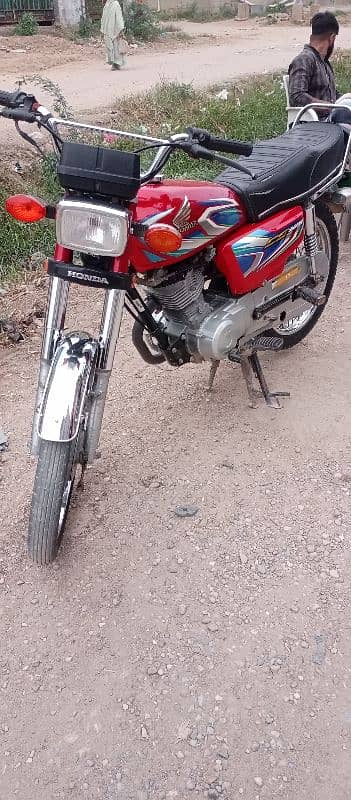 honda 125 2022 full ganian red color 2