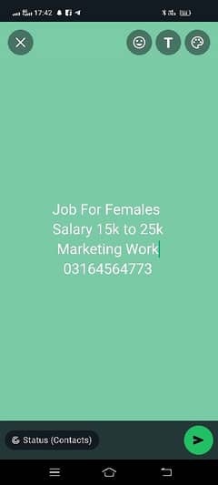 Female Jobs Available