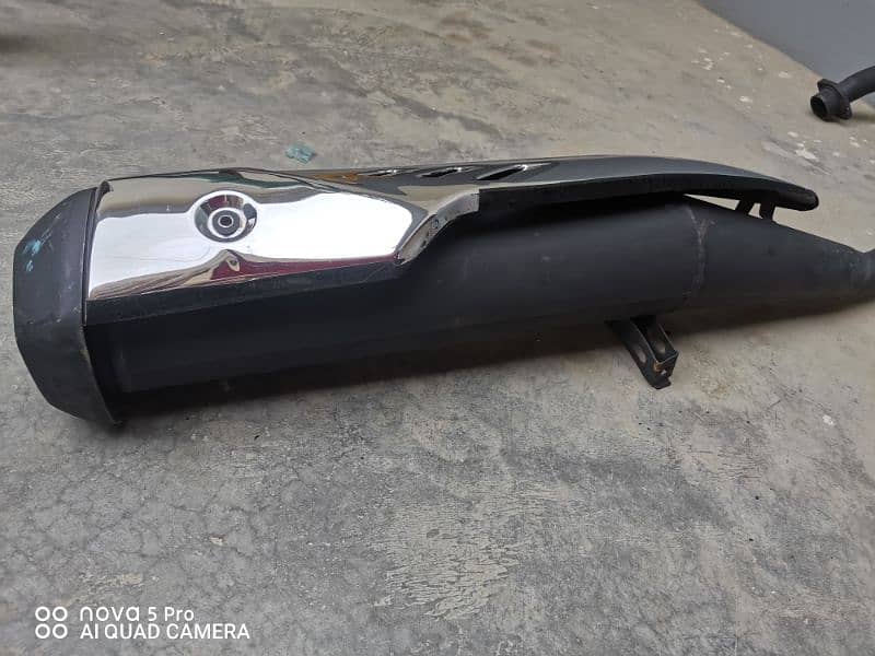 Honda CB 150F original exhaust 1