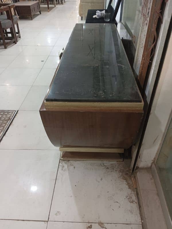 cansole table with granite  marble slabe 1