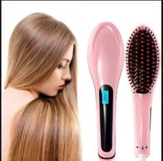 Digital Philips electric hair straightener brush hot comb