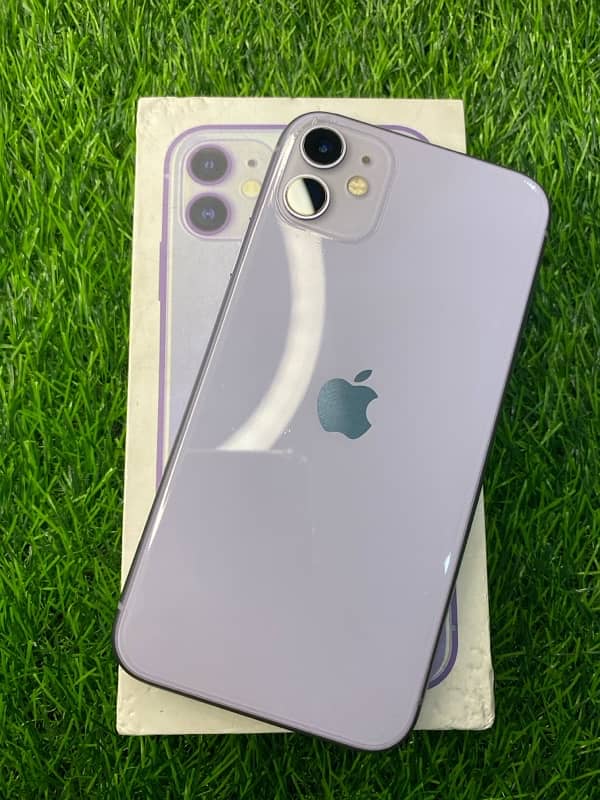 Iphone 11 with box lush condition 0