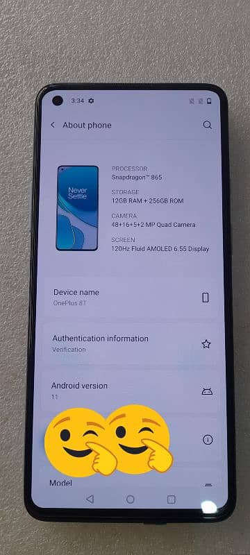 One Plus 8t ,, Dual Sim 3