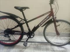 gladius mountain bike red and black color in best condition all good 0