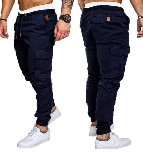 6 Pocket Cargo Trousers for Men 4