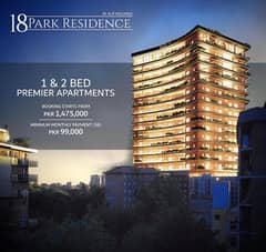 18 RESIDENCE A PROJECT BY ALIF HOLDING 700 SQ FT PREMIER 1 BEDROOM APARTMENT (SUITES) FOR SALE IN 42 Months PLAN (INSTALLMENTS)