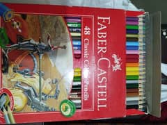 Faber Castell pencil colors 48 pencil colors