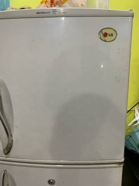 LG White Electrocool Fridge 1