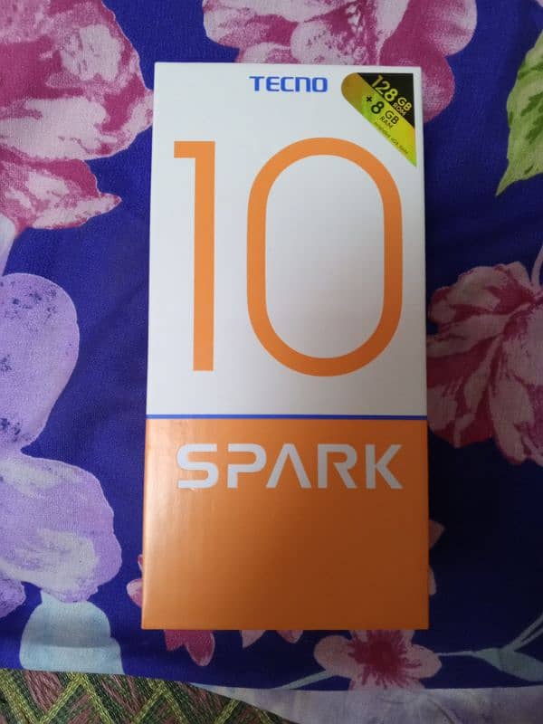 Tecno spark 10 128gb all ok hai PTA official 5